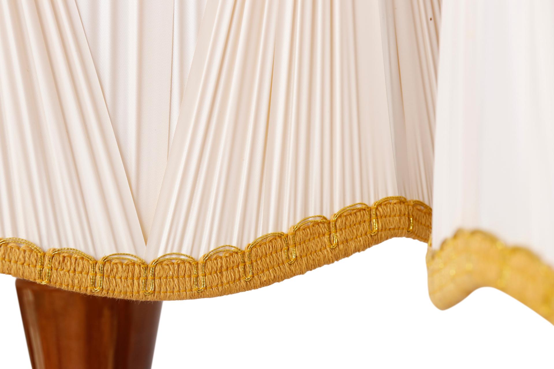 Paire de lampes de bureau en céramique à glaçure marron à gouttes en vente 2
