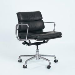 Brown EA217 Softpad Desk Chair by Charles and Ray Eames for Herman Miller, 1980s