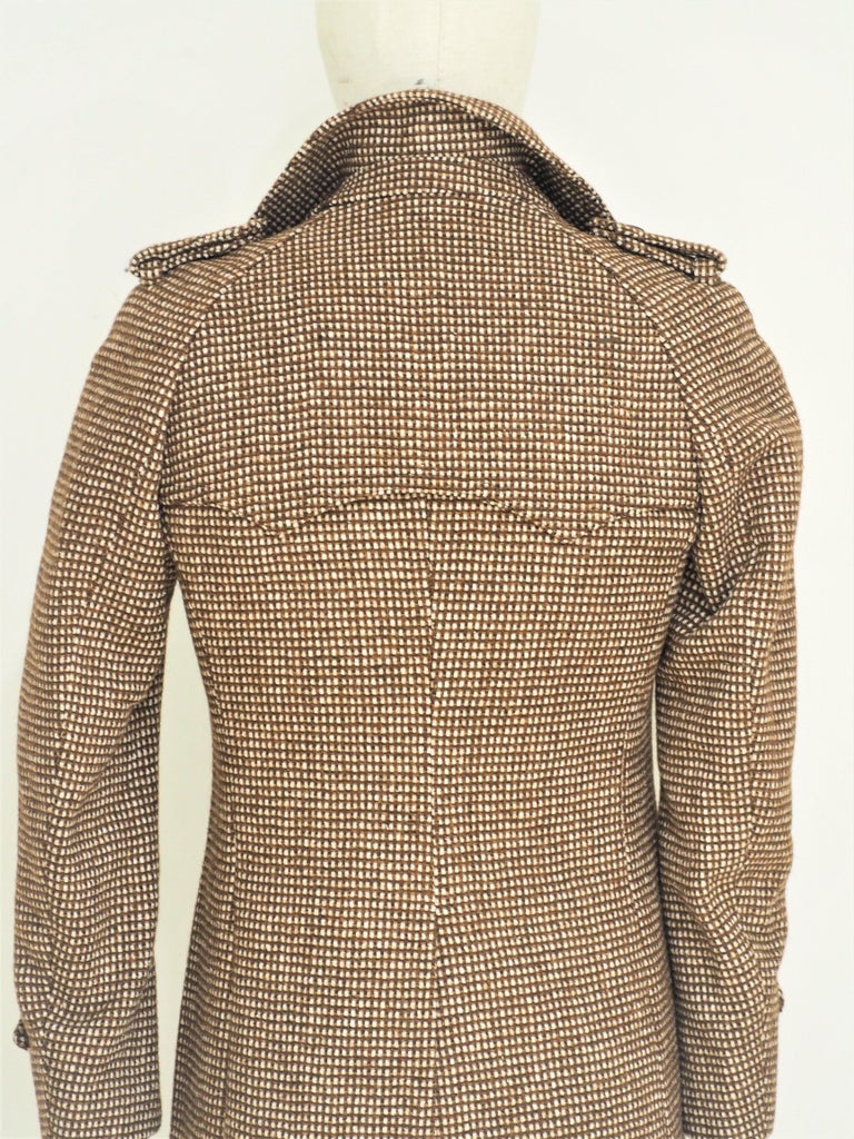 Brown Facis Ventalli coat For Sale at 1stDibs | facis coat, facis clothing,  facis milano