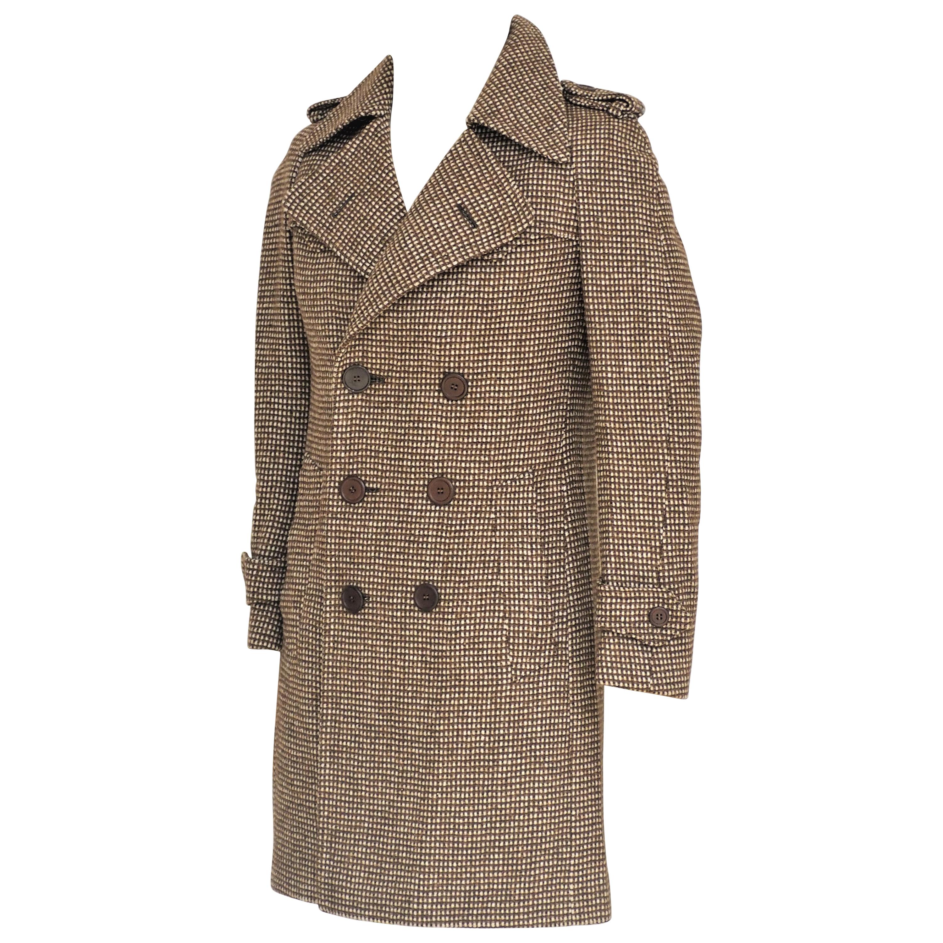 Brown Facis Ventalli coat For Sale