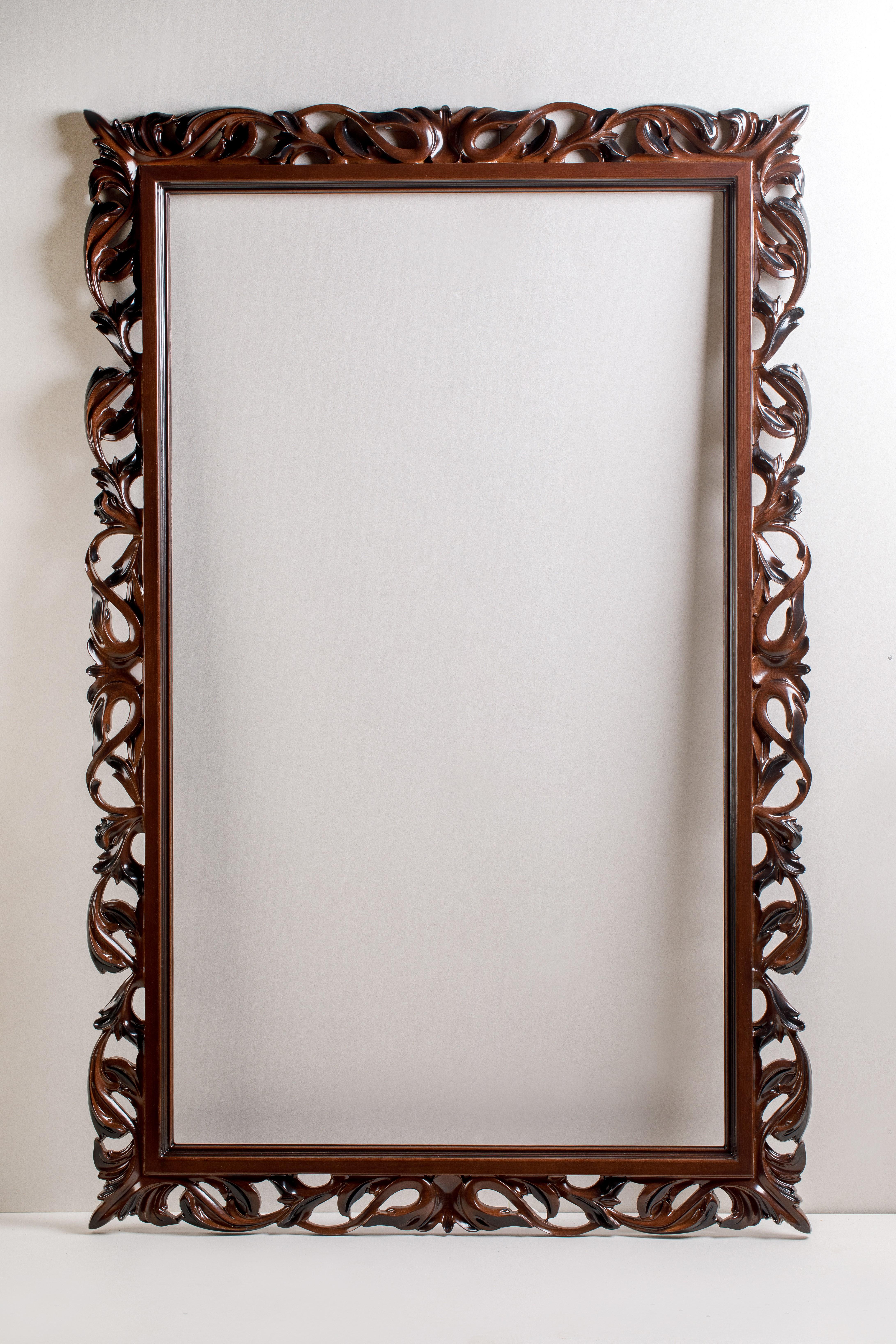 THE CHERRY TRADITIONAL BEVELED ACCENT MIRROR
New – not previously owned. Shows absolutely no signs of wear.

Dimensions
H 68.90 in. x W 44.49 in. x D 1.38 in.
H 175cm x W 113cm x D 3.5 cm

DATE OF MANUFACTURE 2021
The frame comes with the