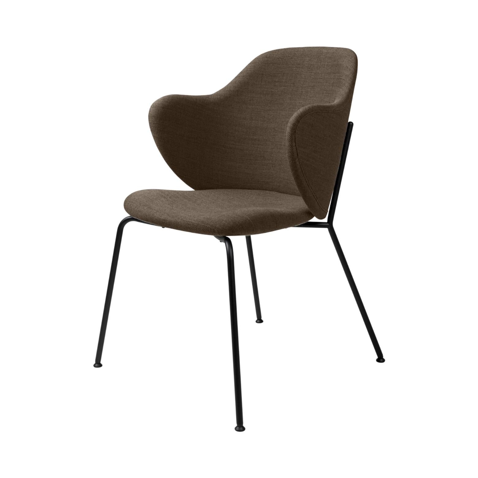 Brown Fiord Lassen chair by Lassen.
Dimensions : W 58 x D 60 x H 88 cm.
Materials : Textile.

The Lassen chair by Flemming Lassen, Magnus Sangild and Marianne Viktor was launched in 2018 as an ode to Flemming Lassen’s uncompromising approach and