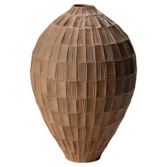 Vaso geometrico marrone, Heeeun Jun