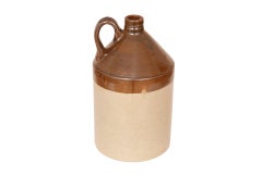 Brown Glazed Earthenware Jug