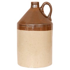 Brown Glazed Earthenware Jug
