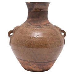 Brown Glazed Hu Vase, c. 1850