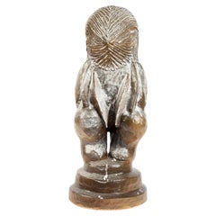 Escultura de gres esmaltado marrón de Laurent Dufour, 2023