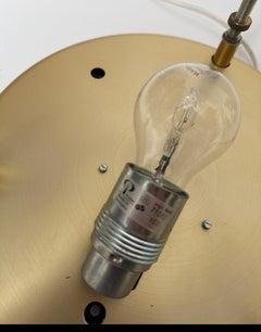Brown Golden Murano Glass Ceiling Light by Peill & Putzler