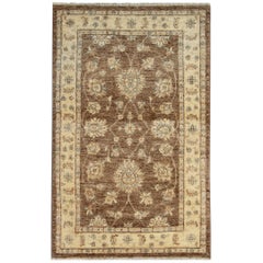 Brown Hand Made Carpet Living Room Rugs, Wool Oriental Rugs Home Decor