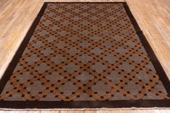 Brown Afghan Carpet