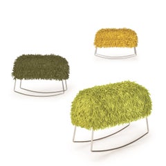 Brown Harry Rocking Chair by Kenneth Cobonpue