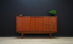 Brown Highboard Teak Danish Design, 1960s