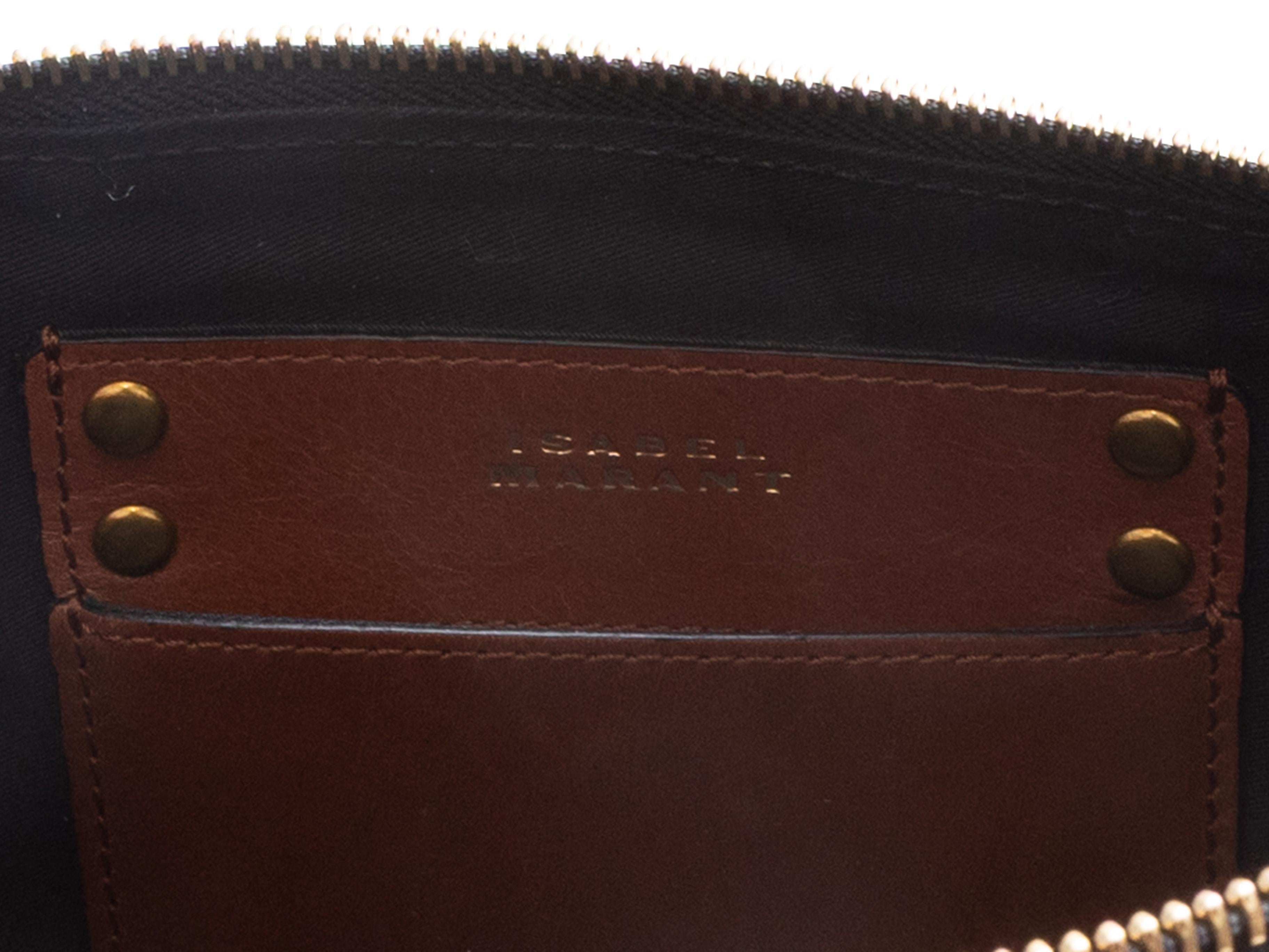 Sac à bandoulière en cuir Isabel Marant en vente 2