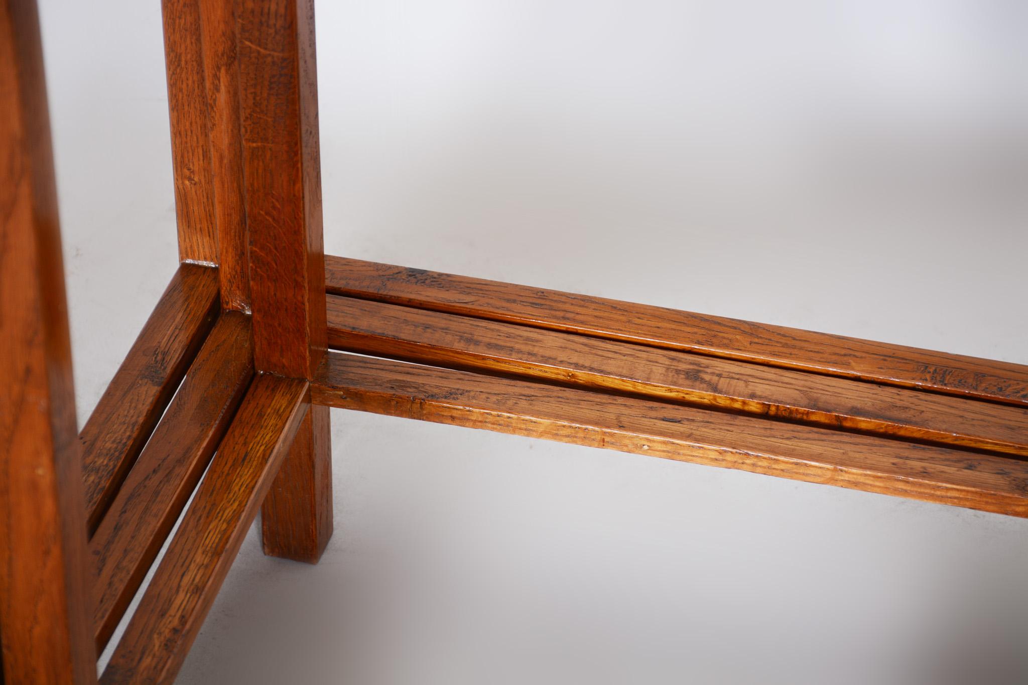 Tables basses marron Jan Vanek fabriquées en Tchèque dans les années 1930, style Art Déco  en vente 3