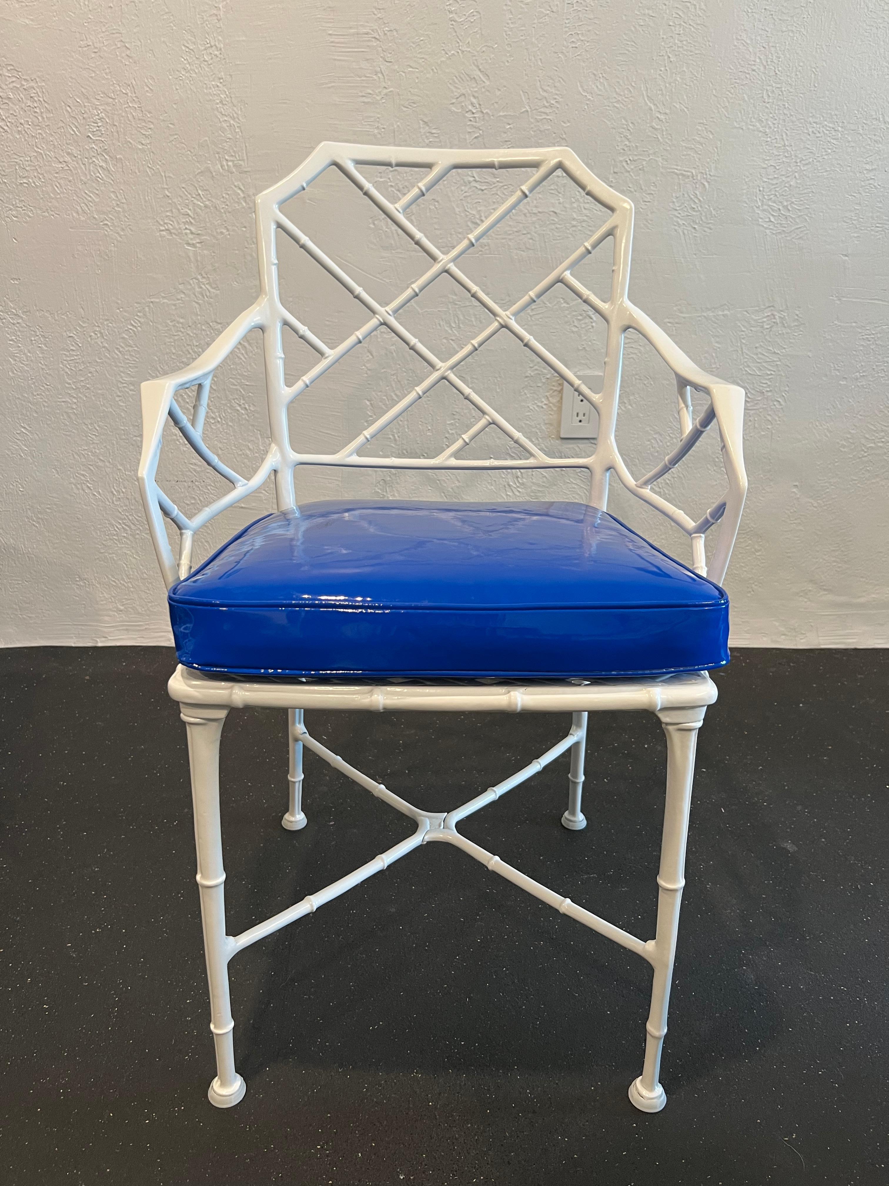Brown Jordan Calcutta Arm Chairs- A Pair For Sale 1