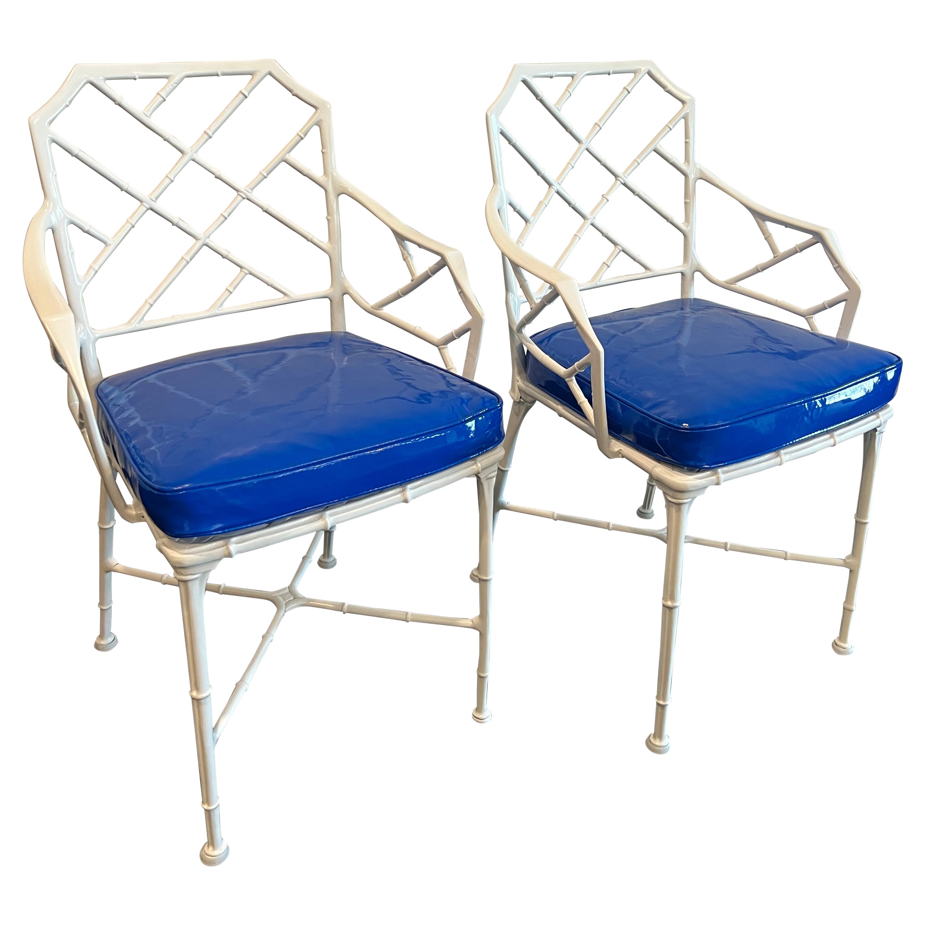 Brown Jordan Calcutta Arm Chairs- A Pair