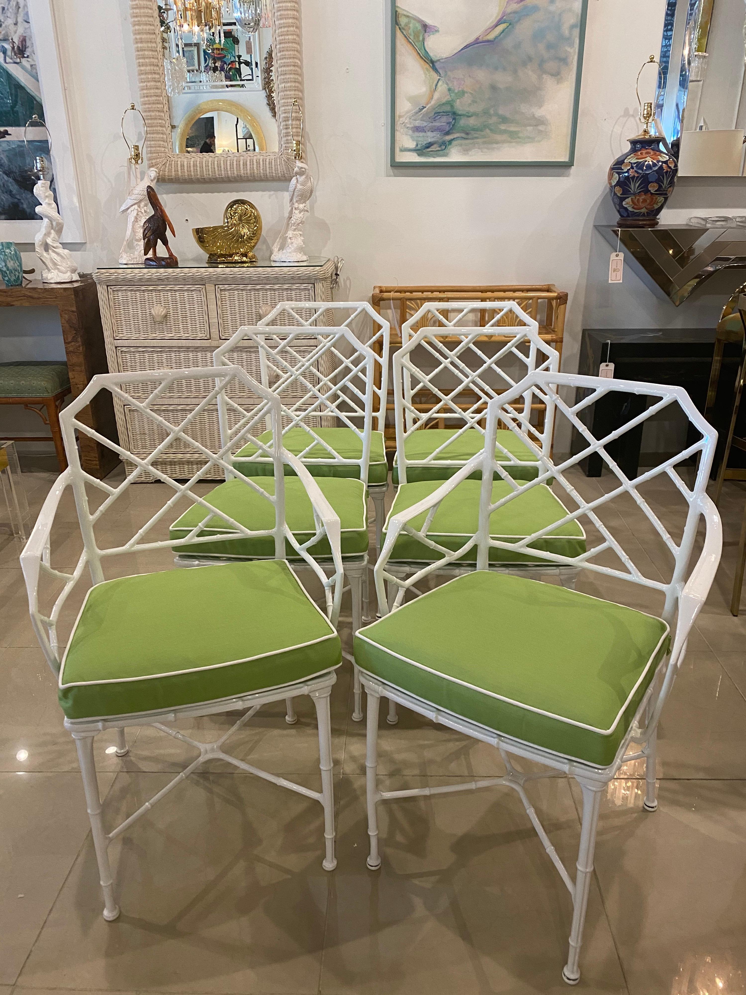 Brown Jordan Calcutta Dining Table & Chairs Patio Set New Upholstery Powdercoat 6
