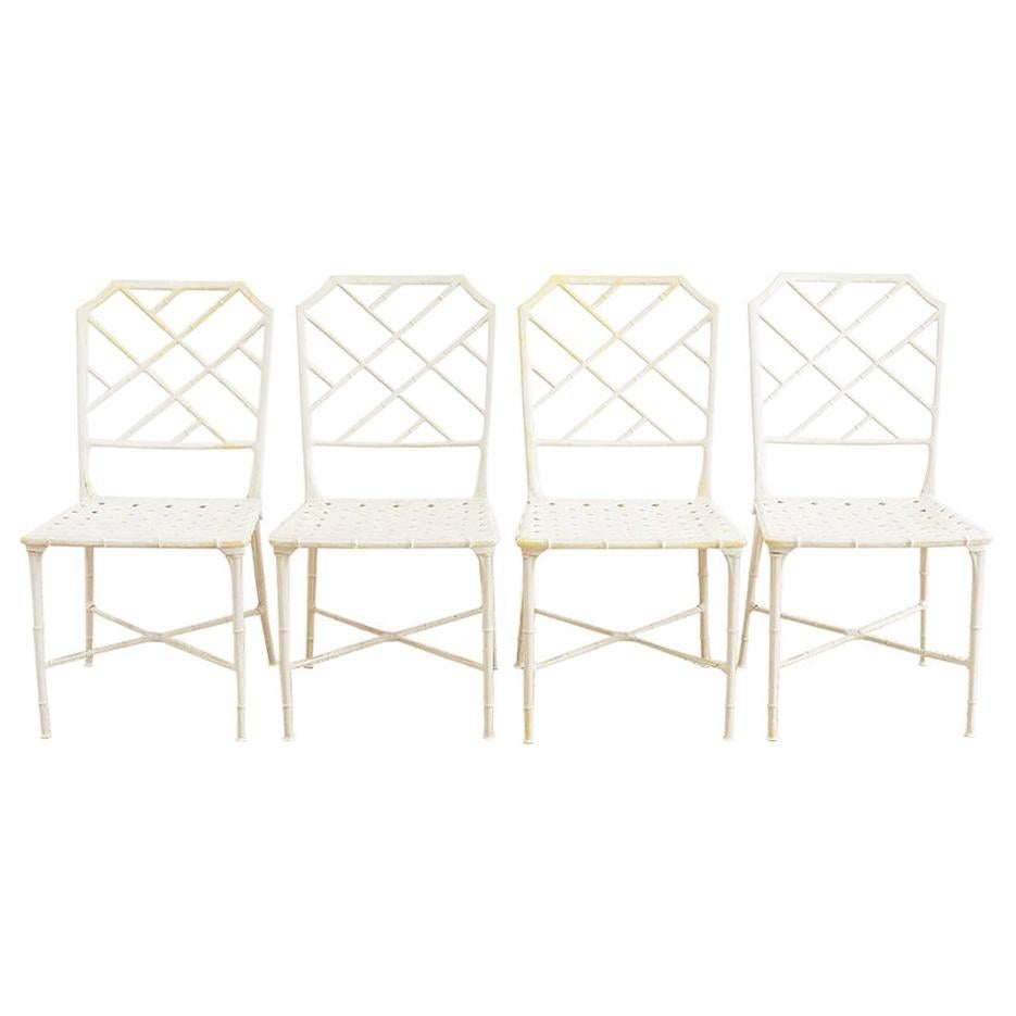 Brown Jordan Calcutta Faux Bamboo Garden Chairs