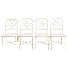 Brown Jordan Calcutta Faux Bamboo Garden Chairs