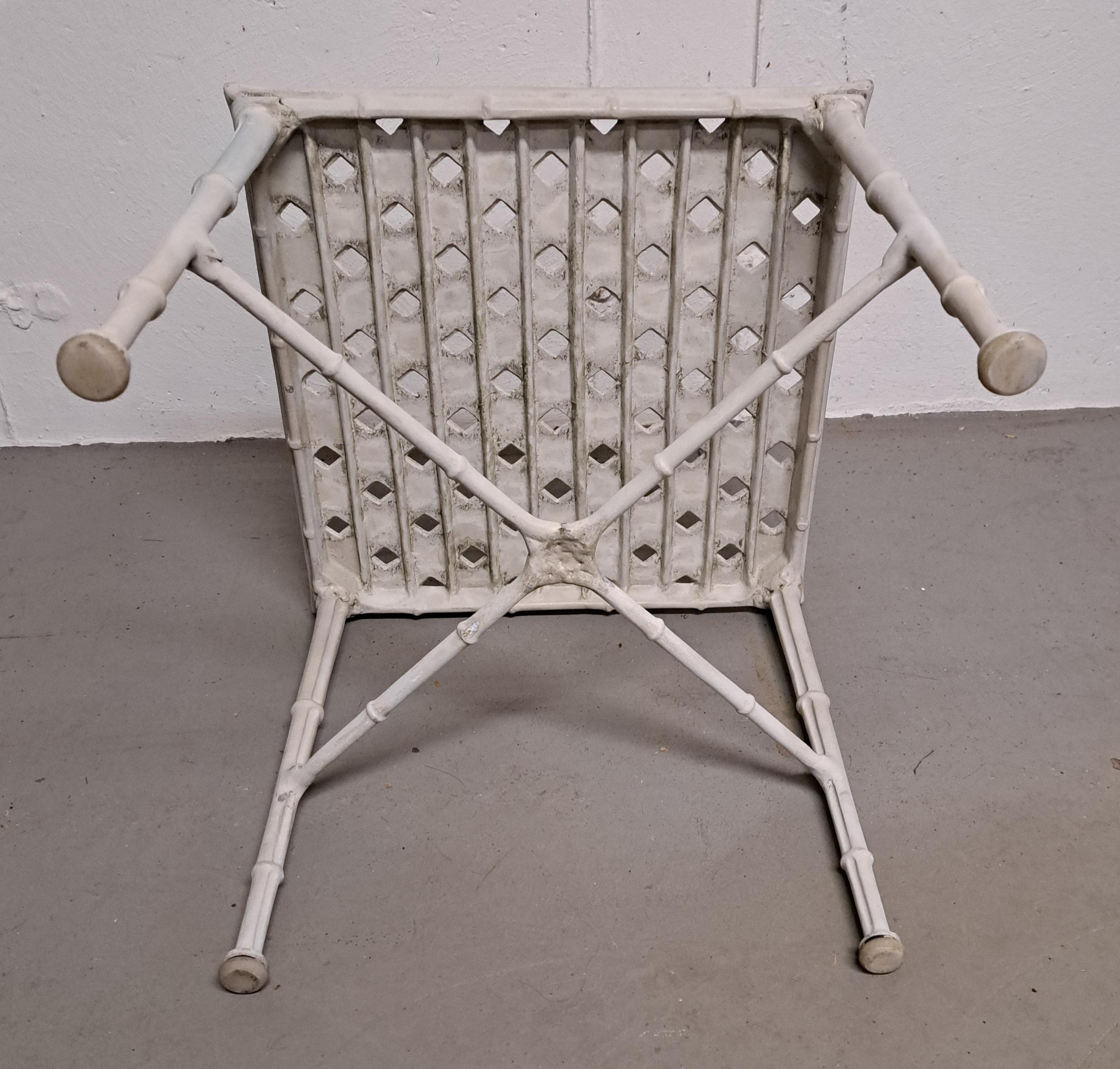 Américain Table d'appoint ou tabouret Brown Jordan en vente