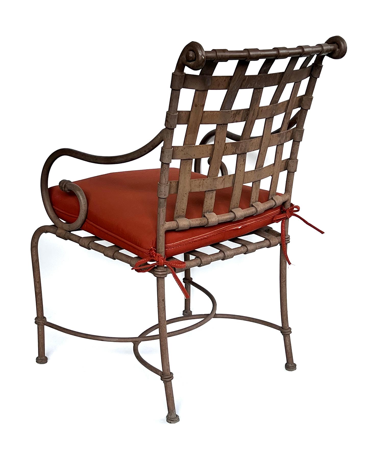 Neoclassical Brown Jordan 'Florentine' Collection 5-piece Outdoor Dining Set For Sale