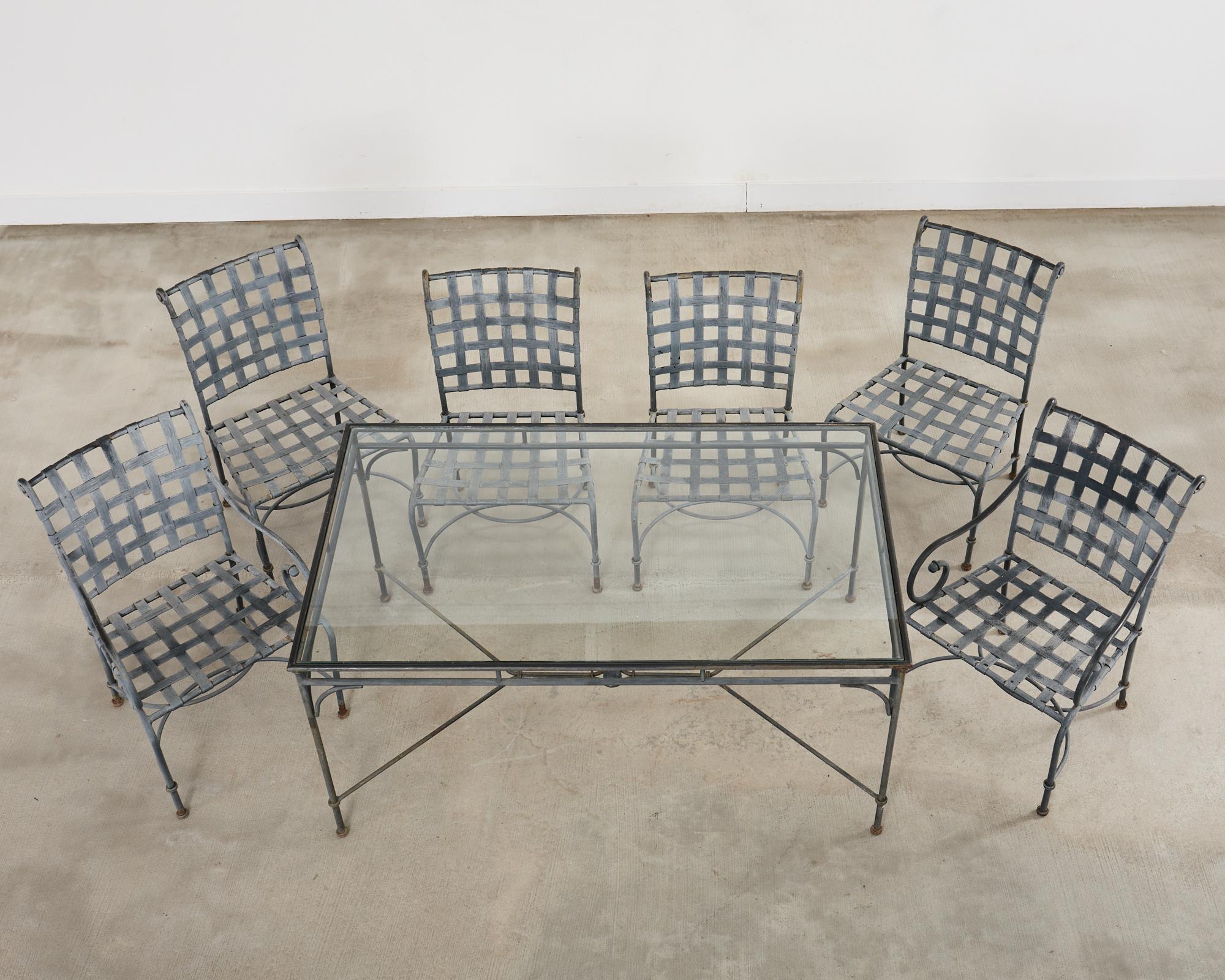 Comedor de jardín estilo florentino Brown Jordan Neoclásico en venta