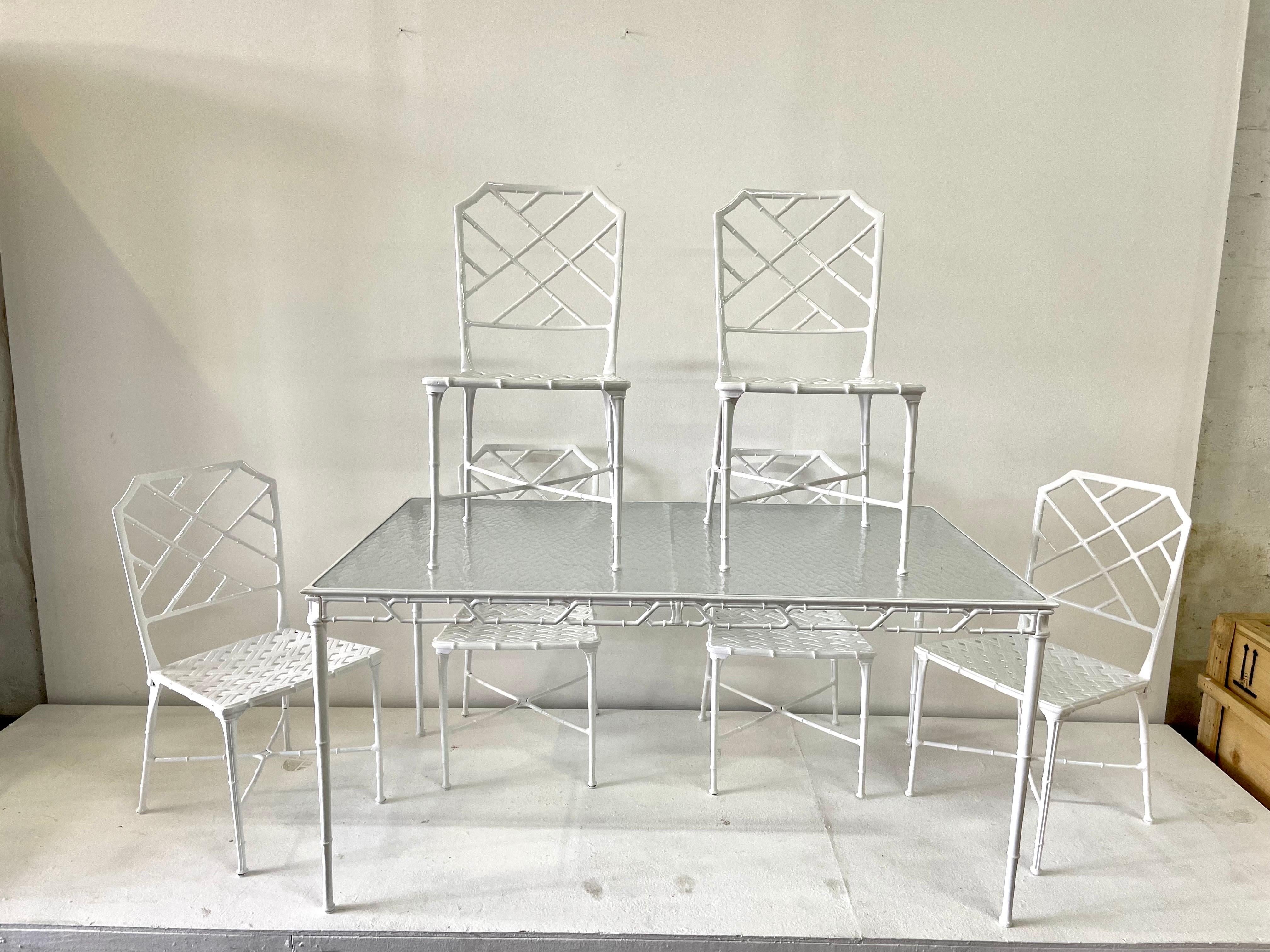 Alluminio Set da pranzo da giardino Brown Jordan di Hall Bradley 