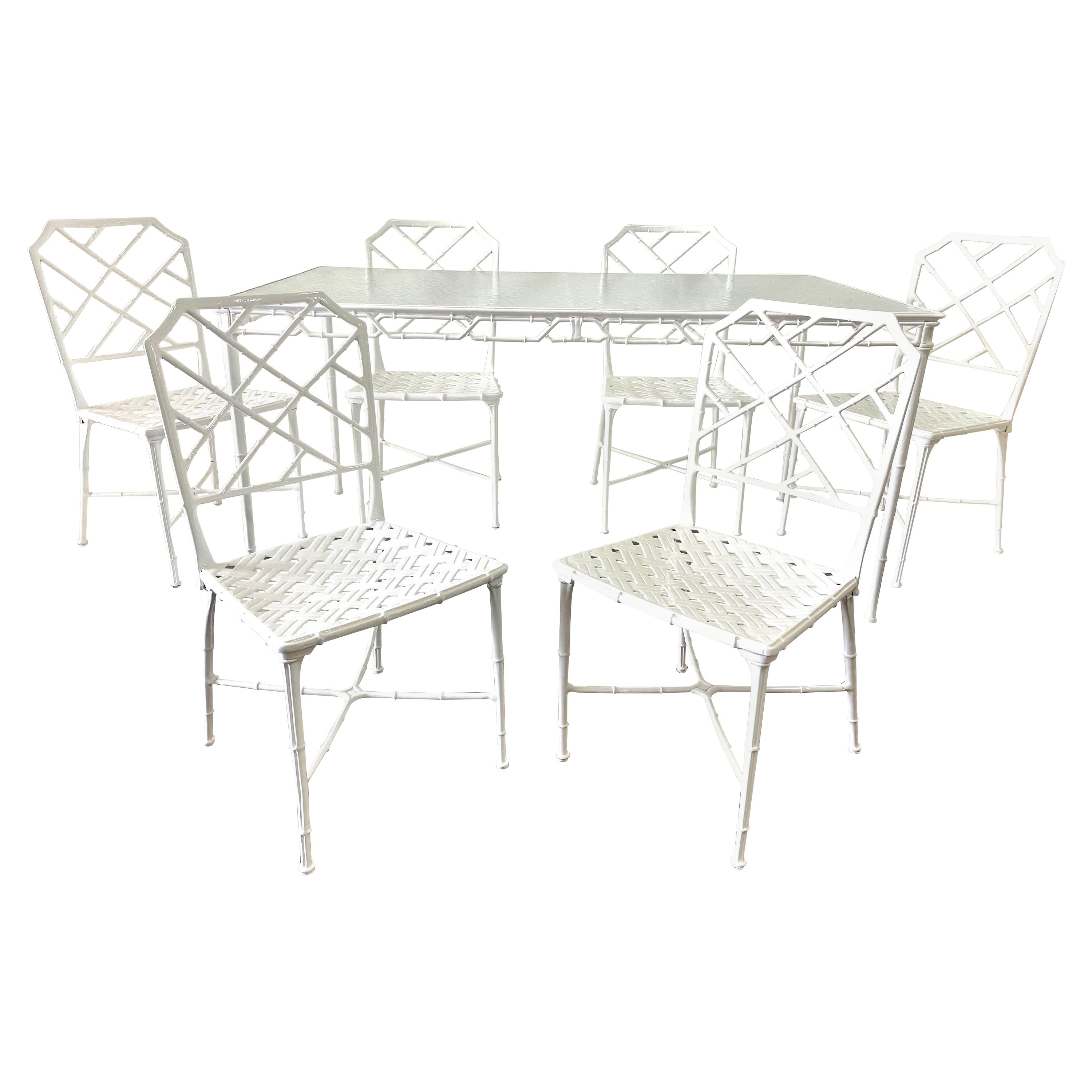 Set da pranzo da giardino Brown Jordan di Hall Bradley "Calcutta