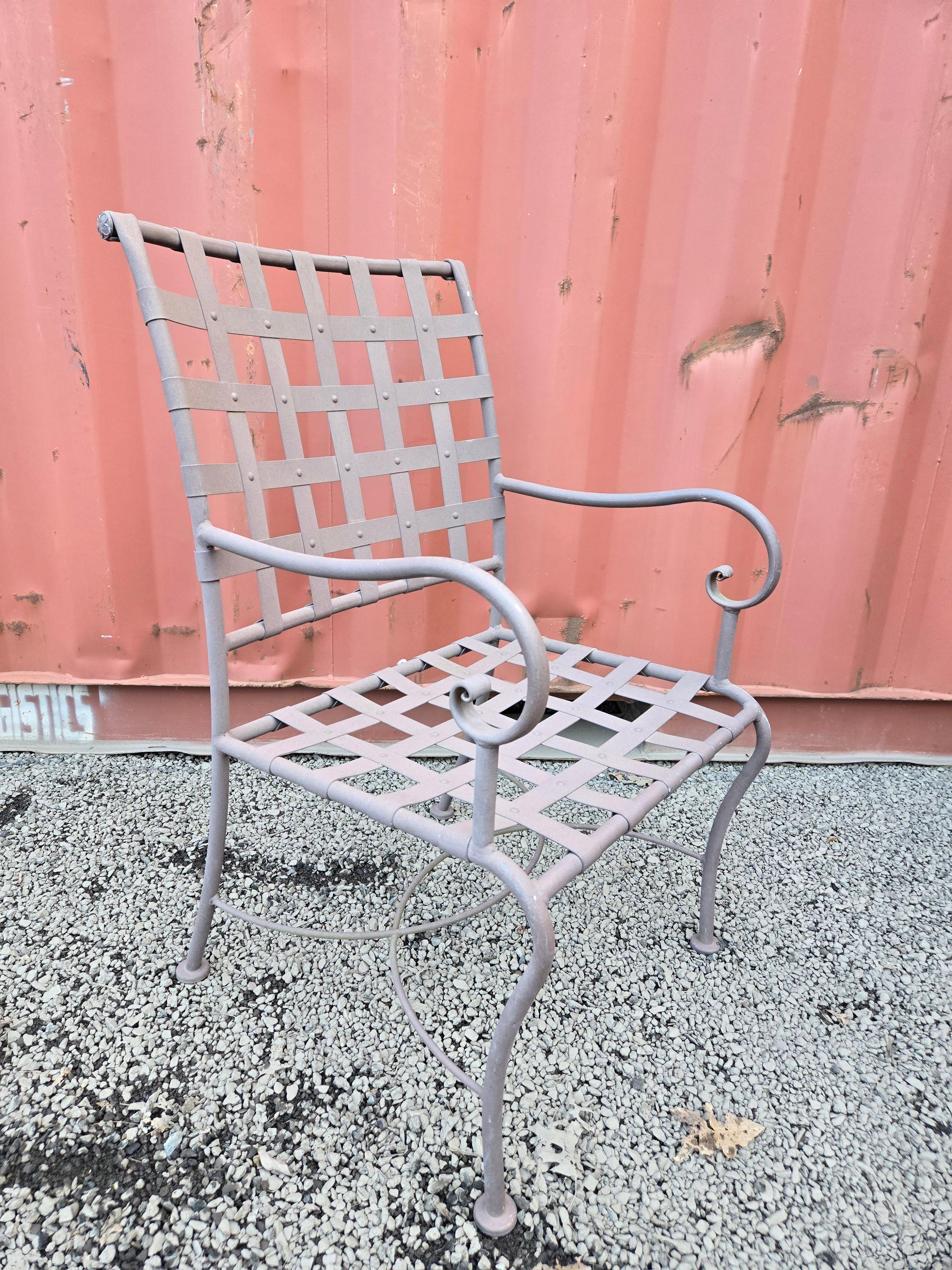 Brown Jordan Iron Chairs For Sale 3