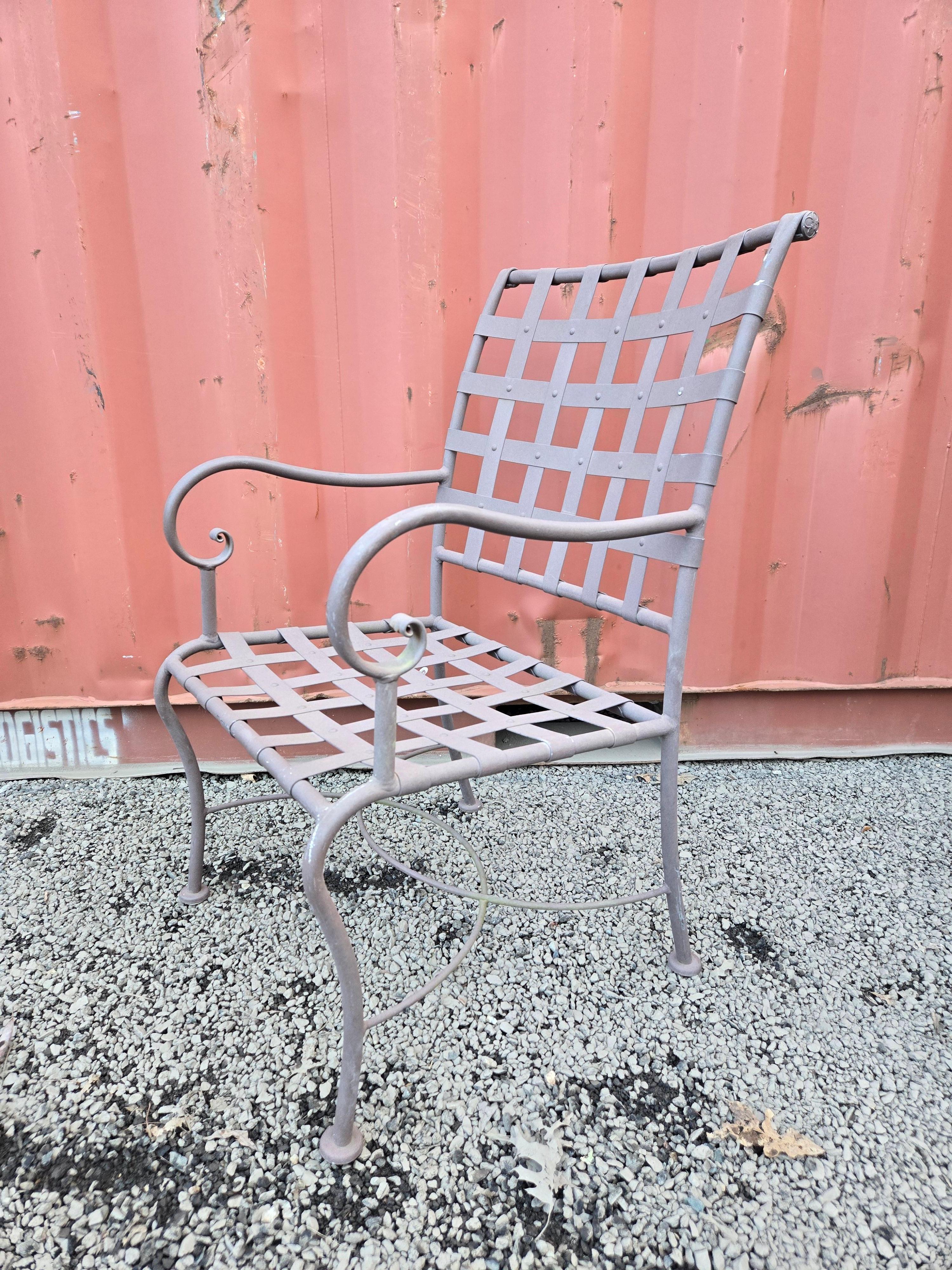 Brown Jordan Iron Chairs For Sale 4