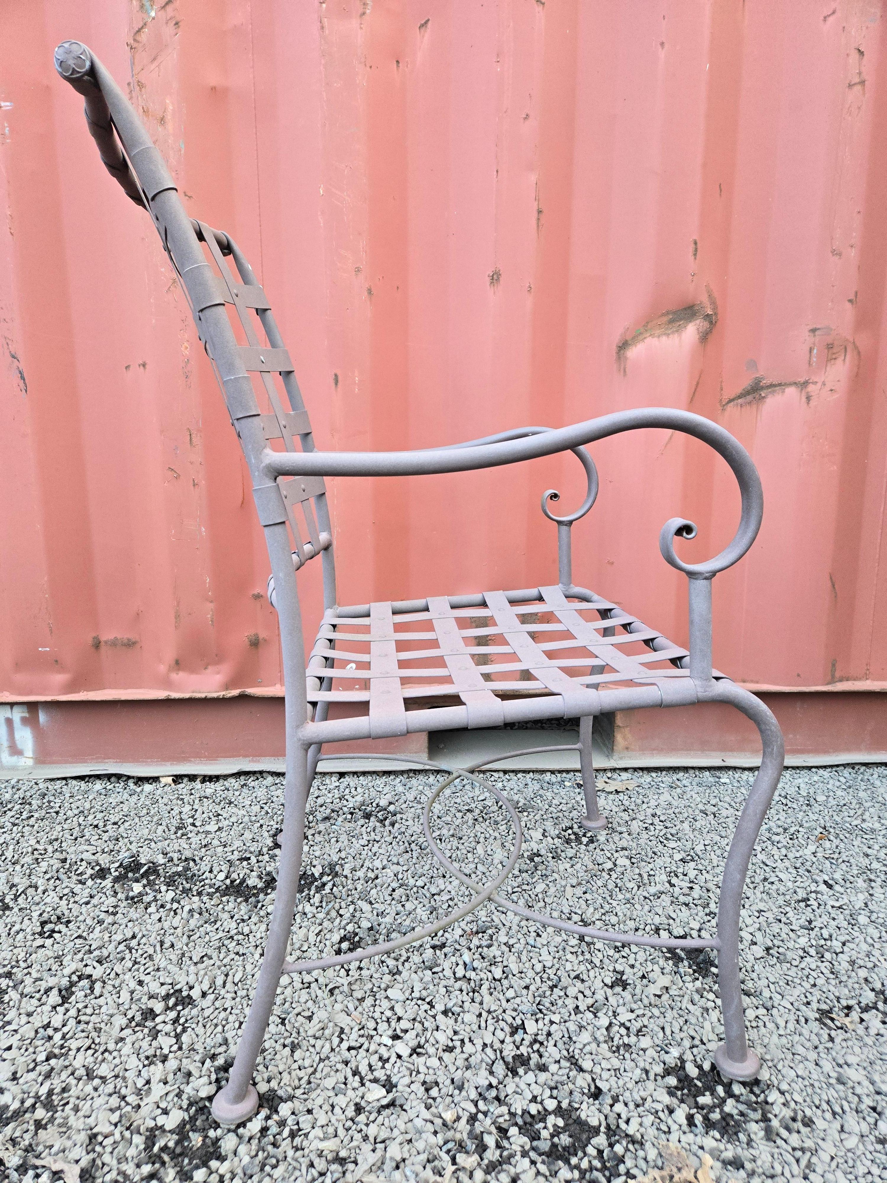 Brown Jordan Iron Chairs For Sale 6