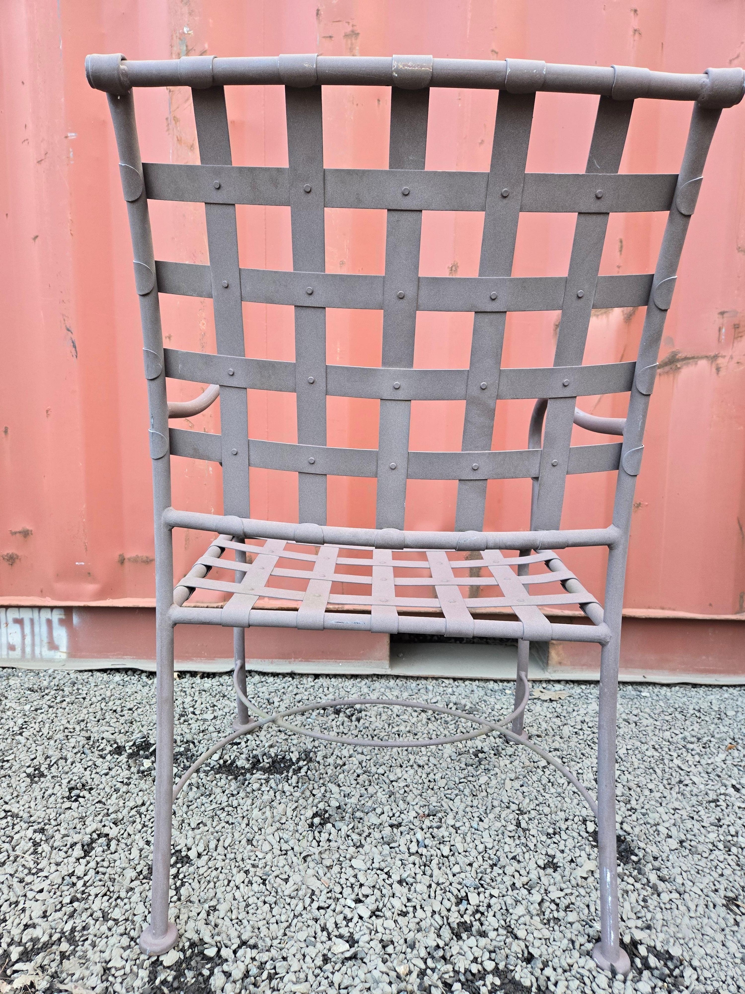 Brown Jordan Iron Chairs For Sale 7