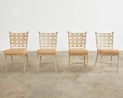Brown Jordan Labeled Neoclassical Style Garden Dining Suite
