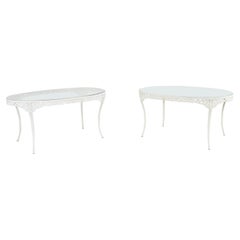 Brown Jordan Neoclassical Style Elegance Oval Garden Dining Tables