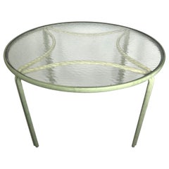 Brown Jordan Pale Green "Tamiami" Round Patio Dining Table