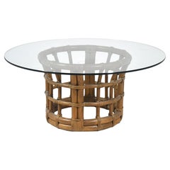 Brown Jordan Rattan Coffee Table