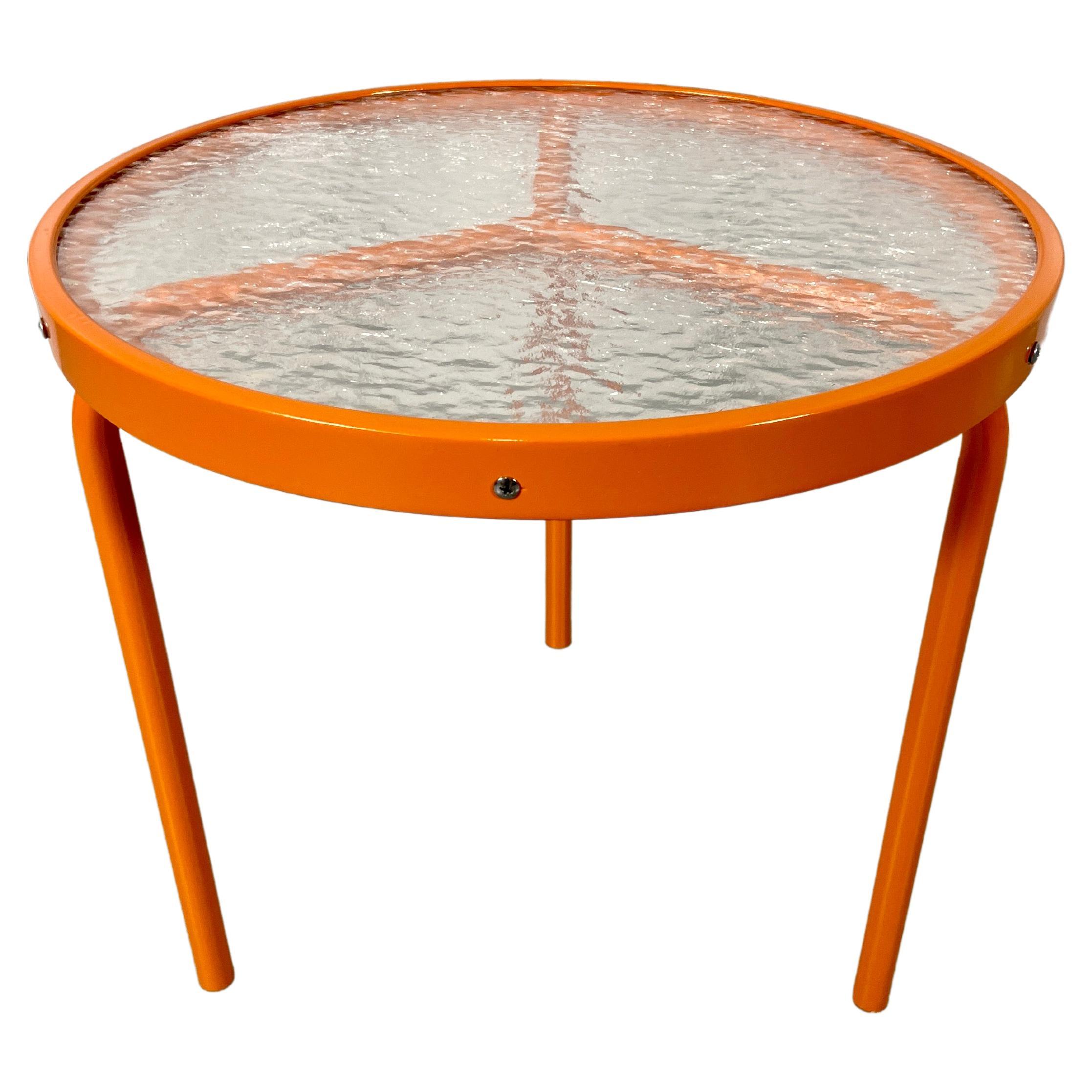 20th Century Brown Jordan Side Table  For Sale