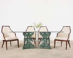 Table de salle à manger Brown Jordan Day Lily Garden