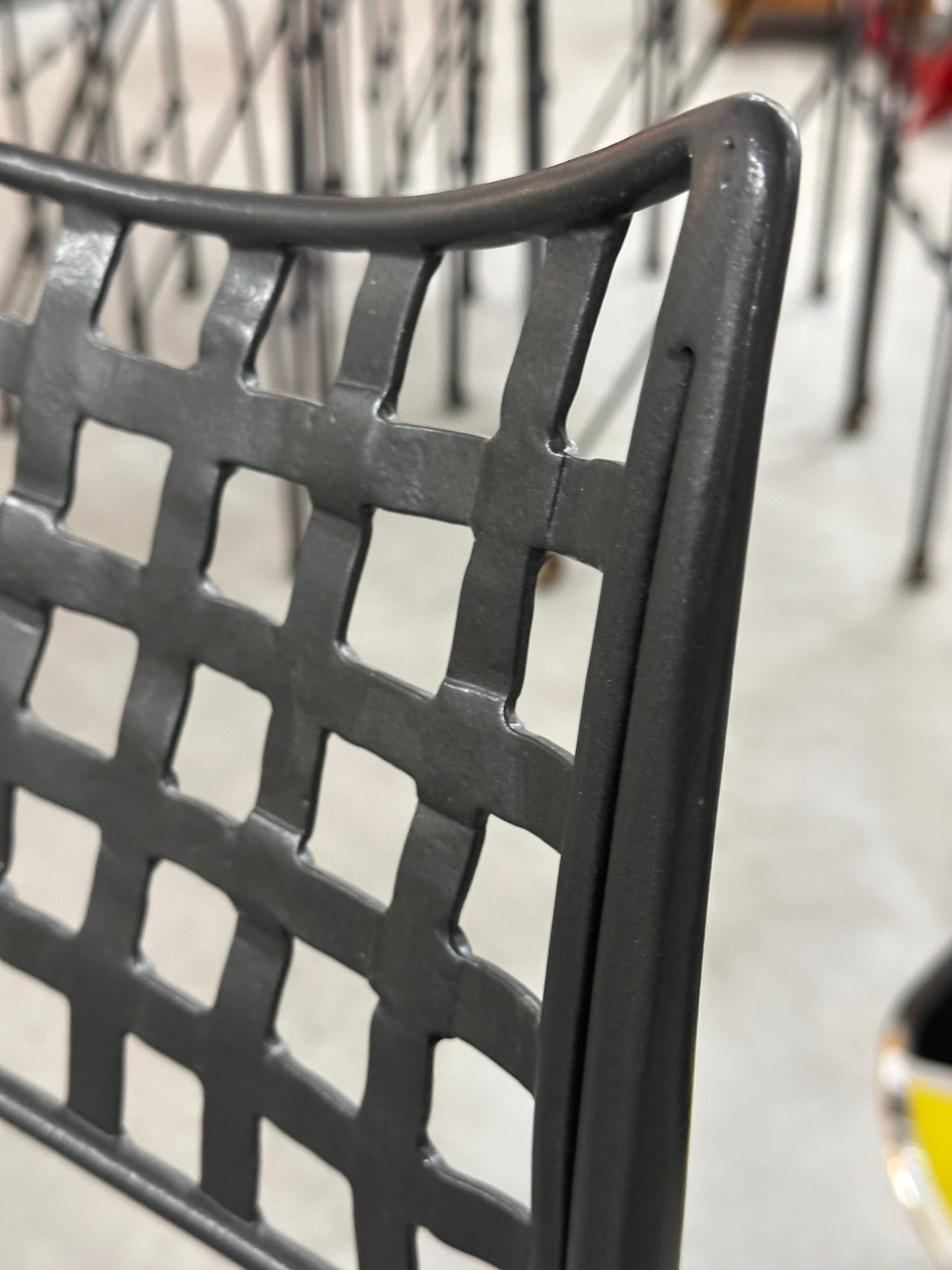 Brown Jordan Sol Y Luna High Top Bar Table and Bar Stools For Sale 3