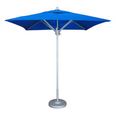 Brown Jordan Square Pacific Blue Sun Veil Umbrella POOL Cabana