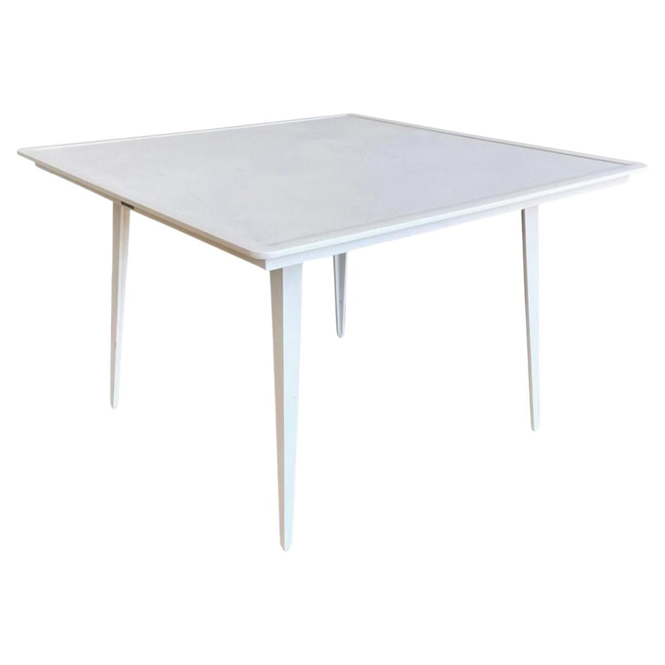 Table carrée Jordan Still pour patio marron conçue par Richard Frinier en vente