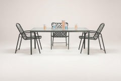 Ensemble de salle à manger "Tamiami" de Brown Jordan avec table de salle à manger et quatre fauteuils, 1960s