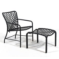 Brown Jordan Tamiami Lounge Chair & Ottoman