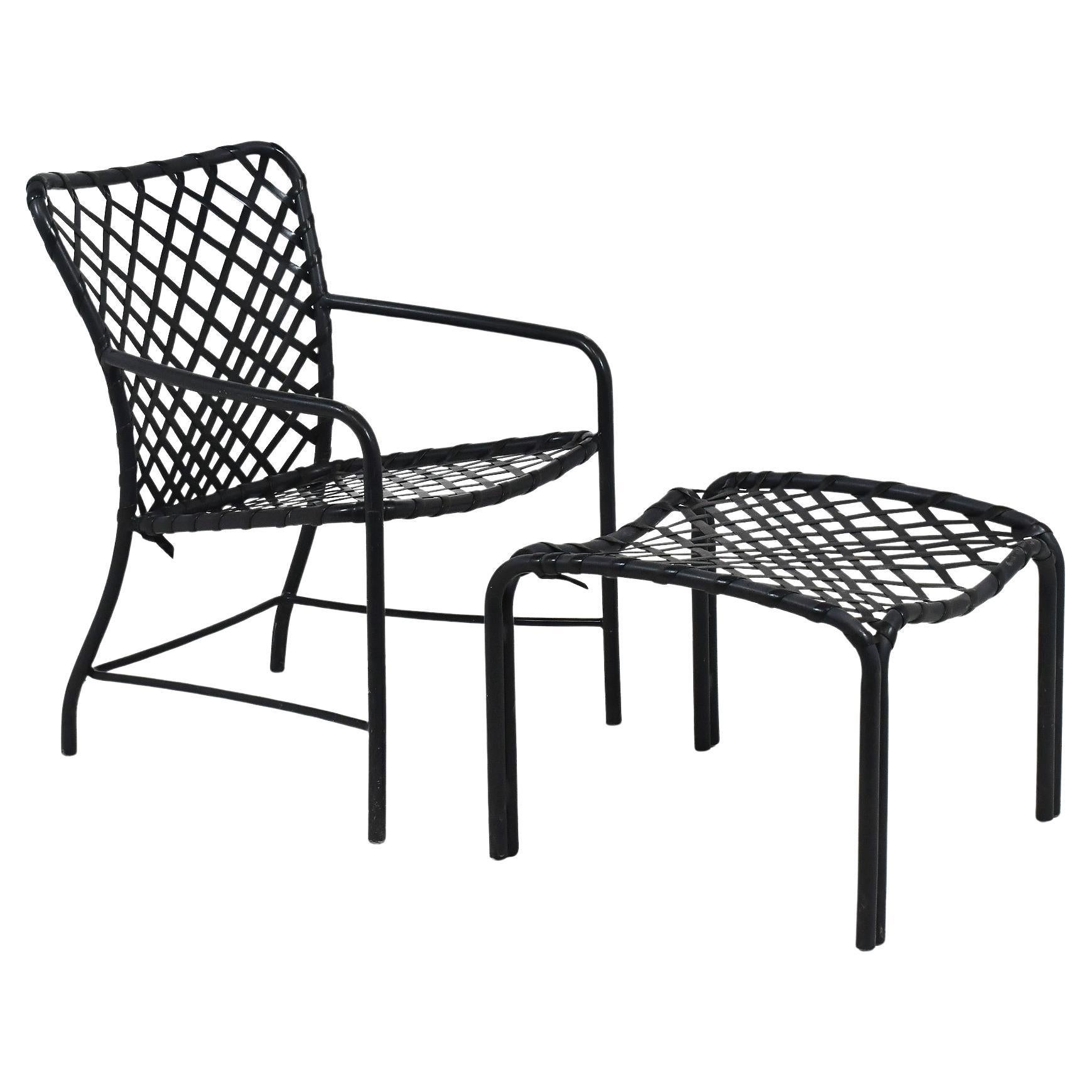 Brown Jordan Tamiami Lounge Chair & Ottoman