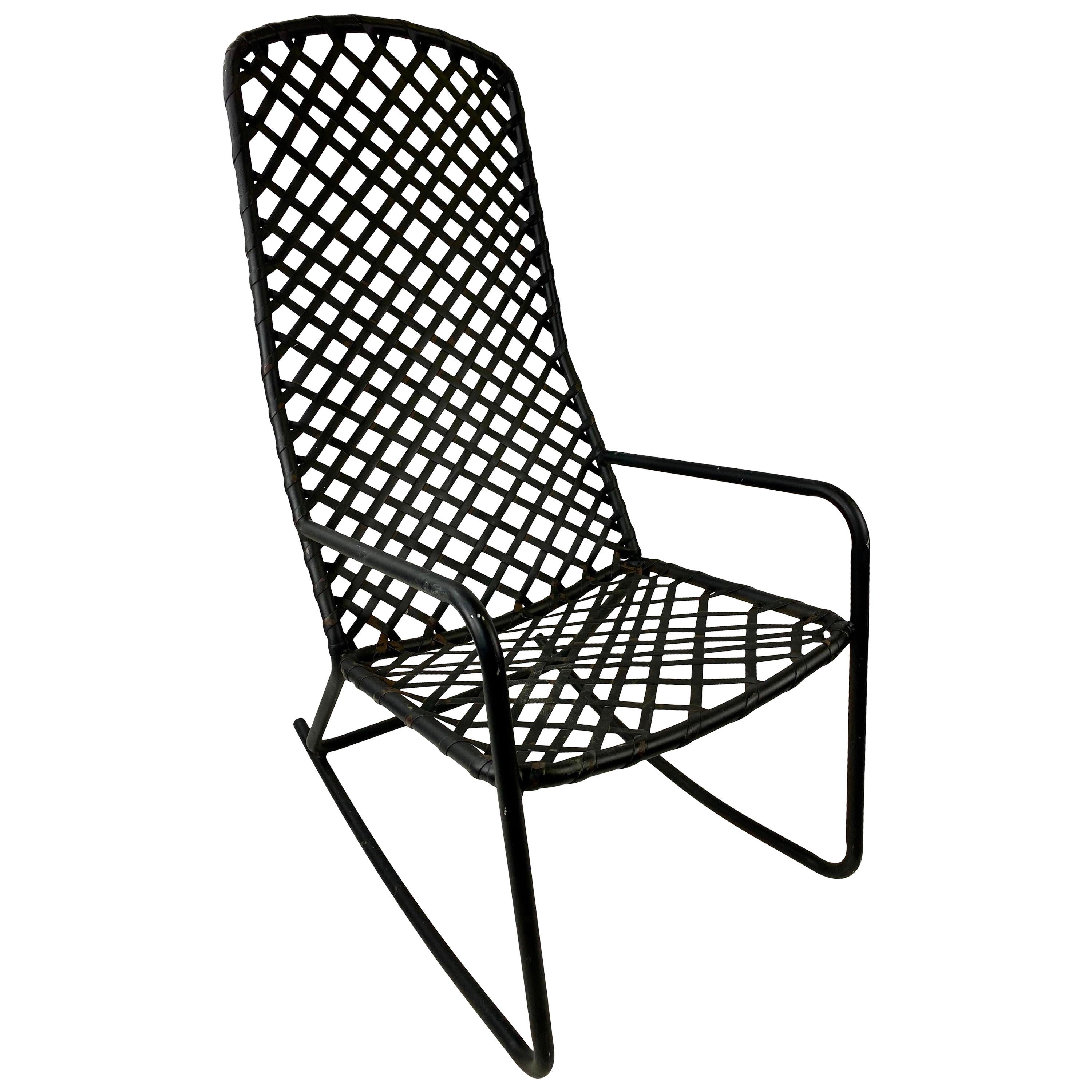 Brown Jordan Tamiami Metal Outdoor Rocking Chair