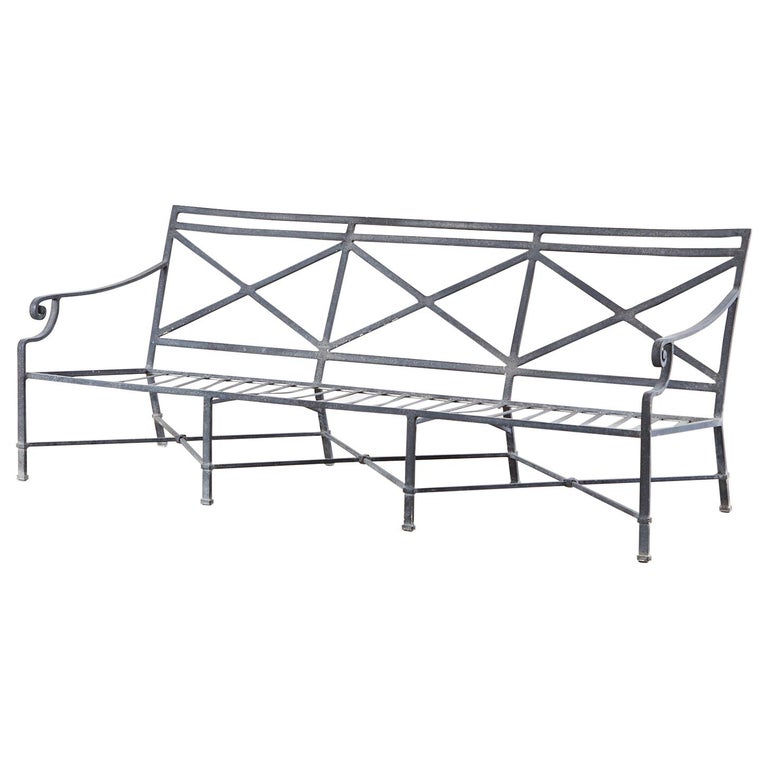 Brown Jordan Venetian Patio and Garden Sofa at 1stDibs