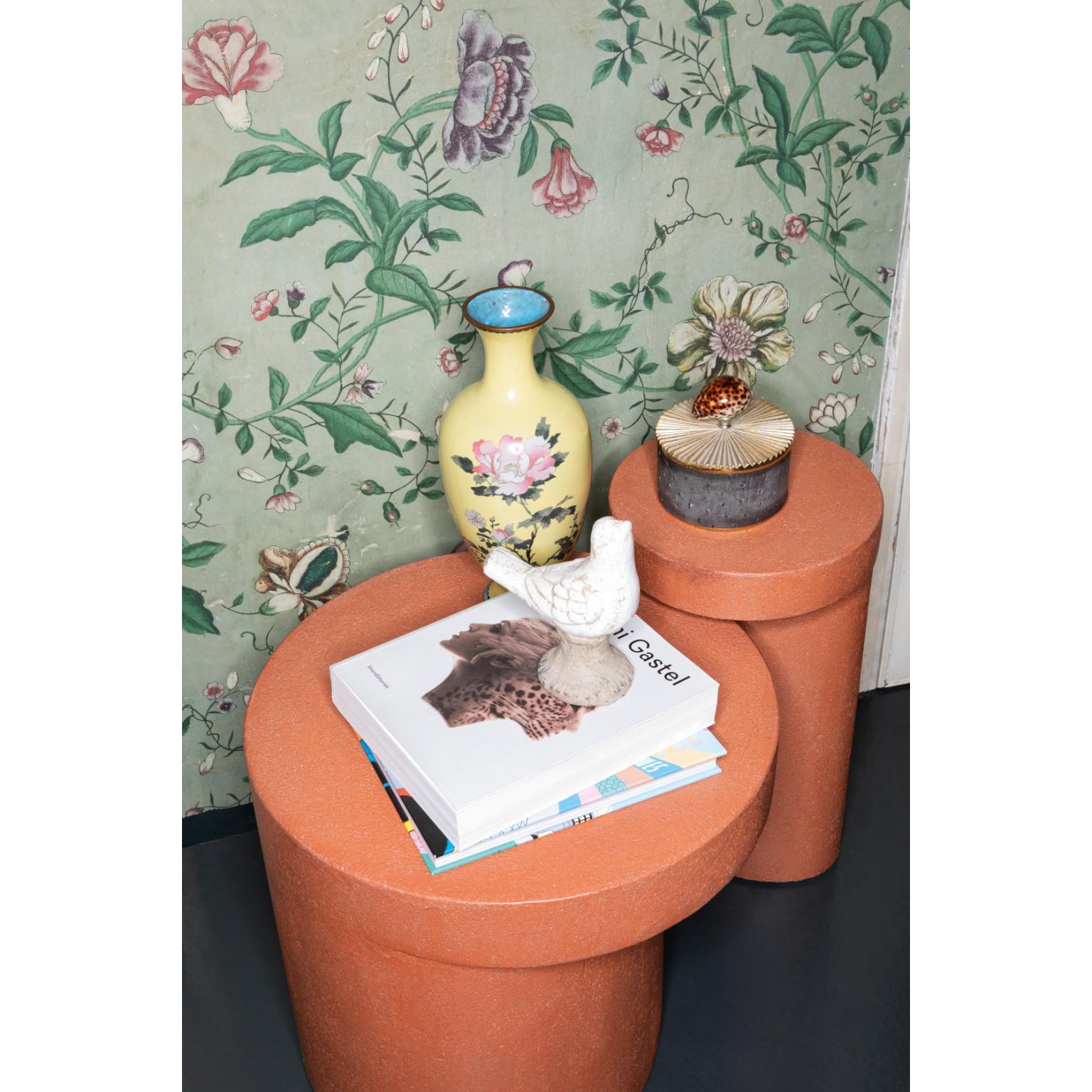 italien Table d'appoint Lazy-O marron par Somaschini en vente