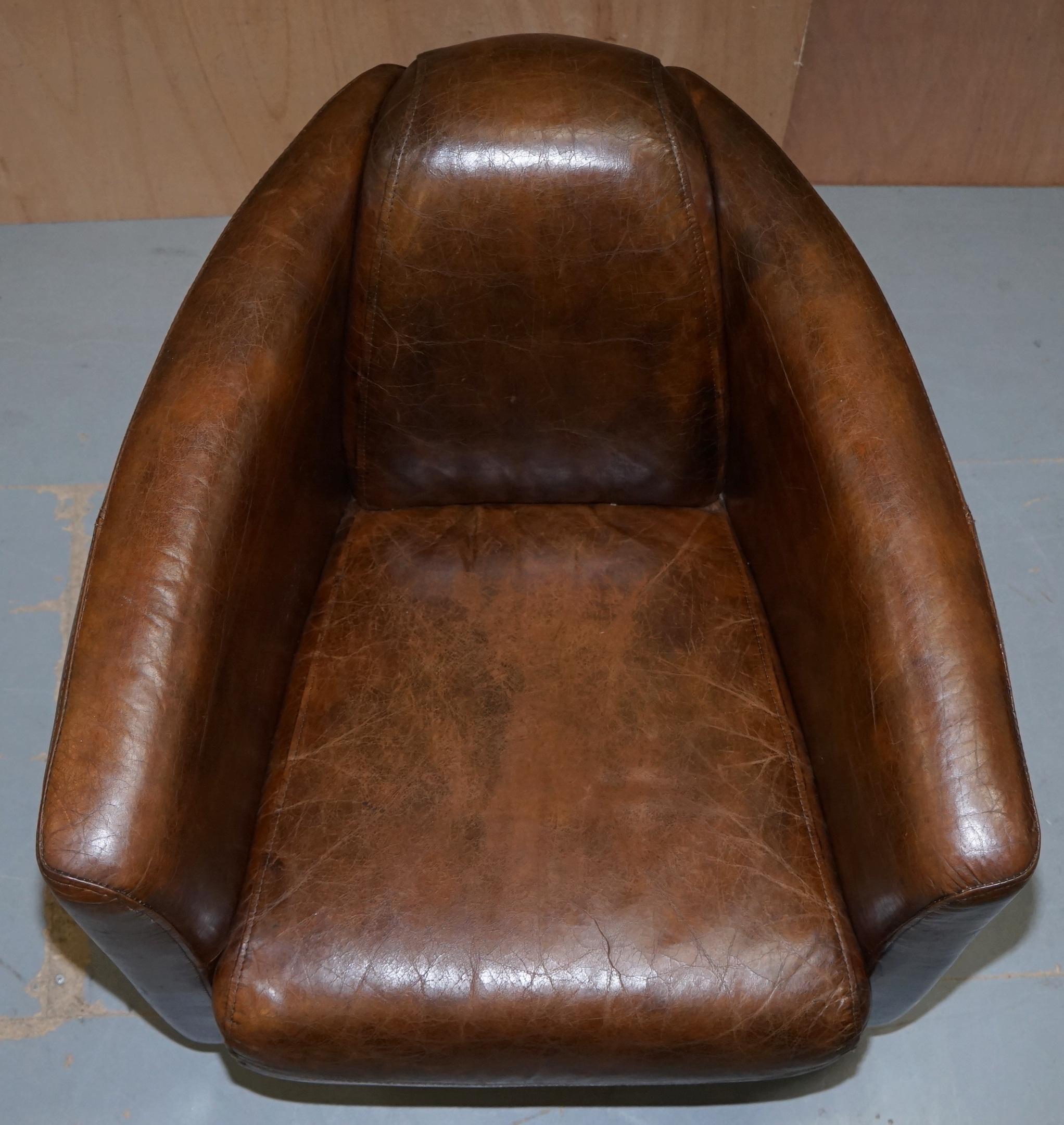 halo leather chair