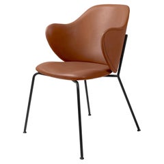 Brown Leather Lassen Chair by Lassen