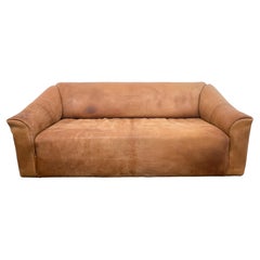 Brown Leather Sofa Model DS47 De Sede, Switzerland, 1970s